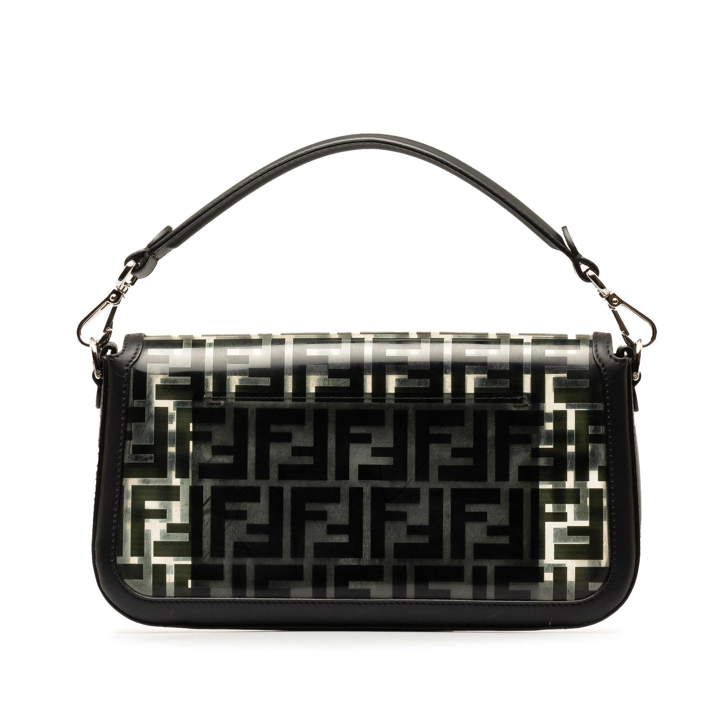 Fendi Zucca Pvc Baguette Satchel Medium Satchel Bag Satchel Shg Uclaeg