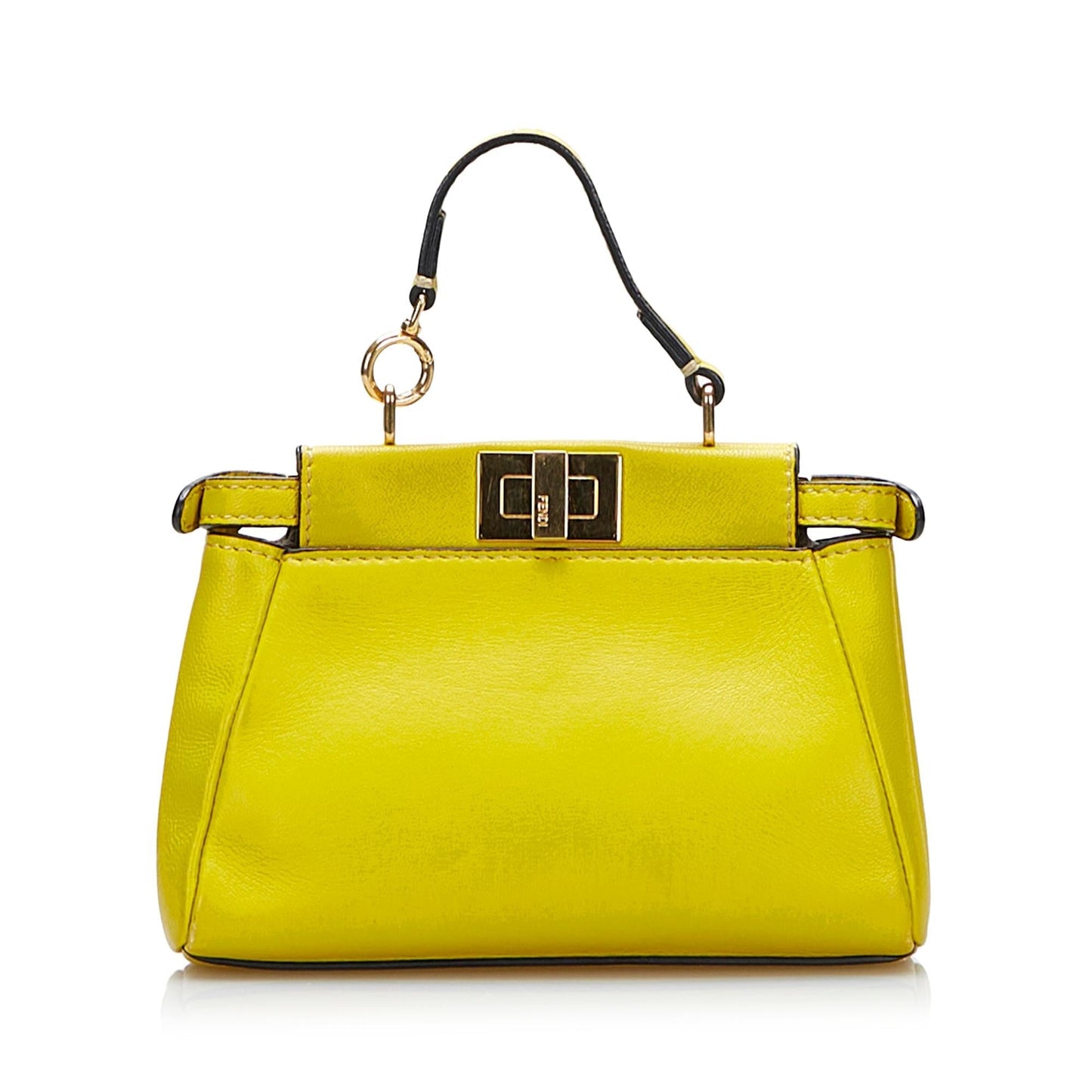 Fendi Peekaboo Satchel Shg Go8Q8W Micro Satchel Bag