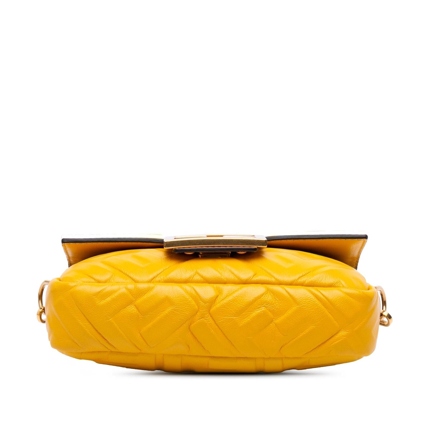 Fendi Zucca Baguette Satchel Leather Mini Embossed Satchel Bag Baguette Satchel 15