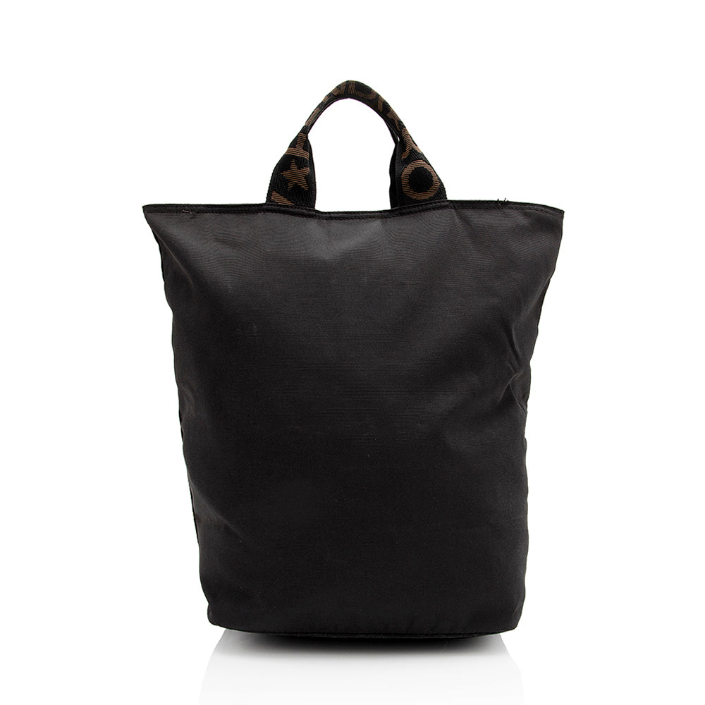 Fendi Ff Tote Shf Nylon Tote Bag
