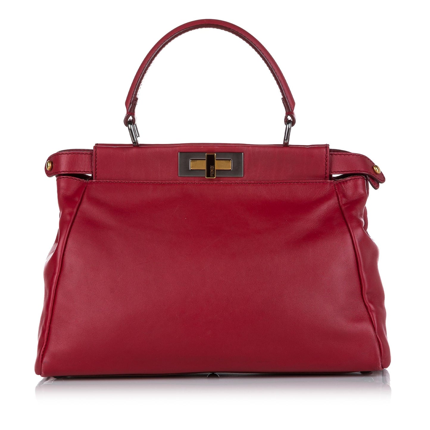 Fendi Peekaboo Satchel Shg Leather Satchel Bag Satchel Shg 32461