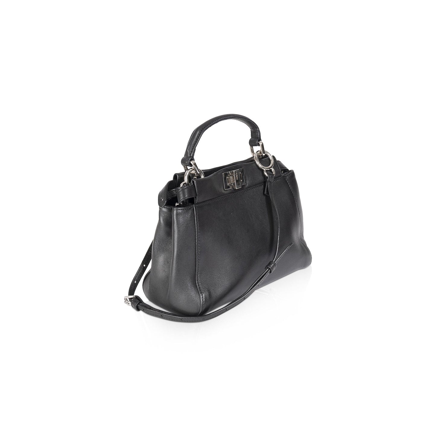 Fendi Peekaboo Monster Eyes Satchel Bag Mini Travel Bag
