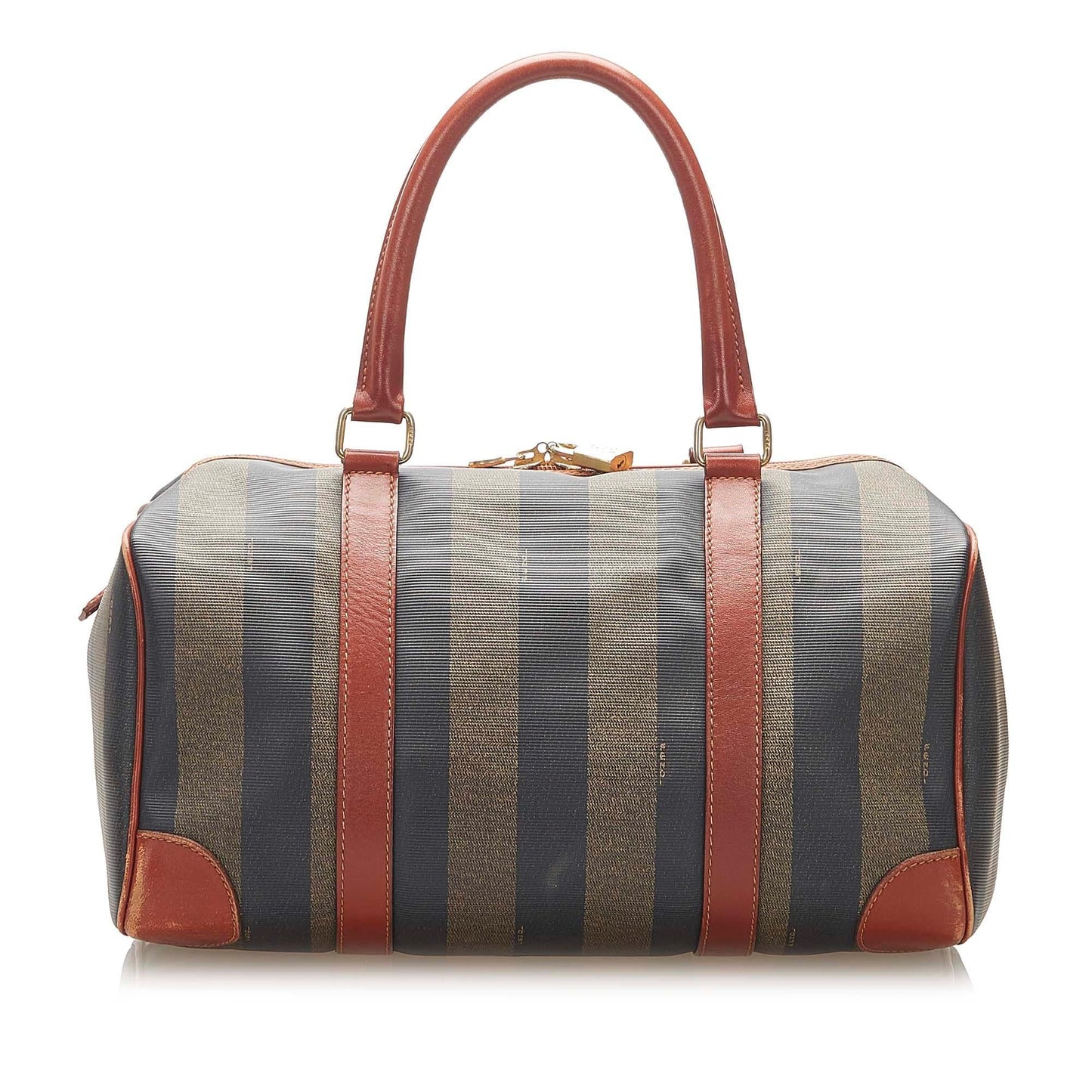 Fendi Pequin Boston Bag Shg Satchel Bag Bag Shg 22406