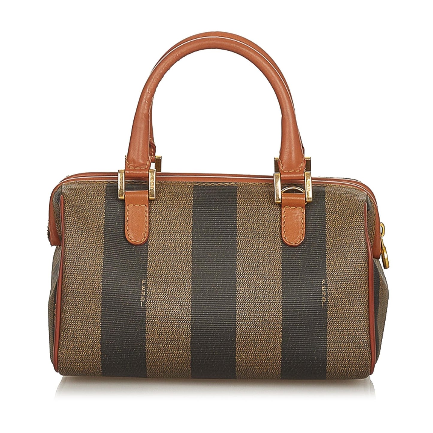 Fendi Pequin Boston Bag Shg Satchel Bag Bag Shg 26238