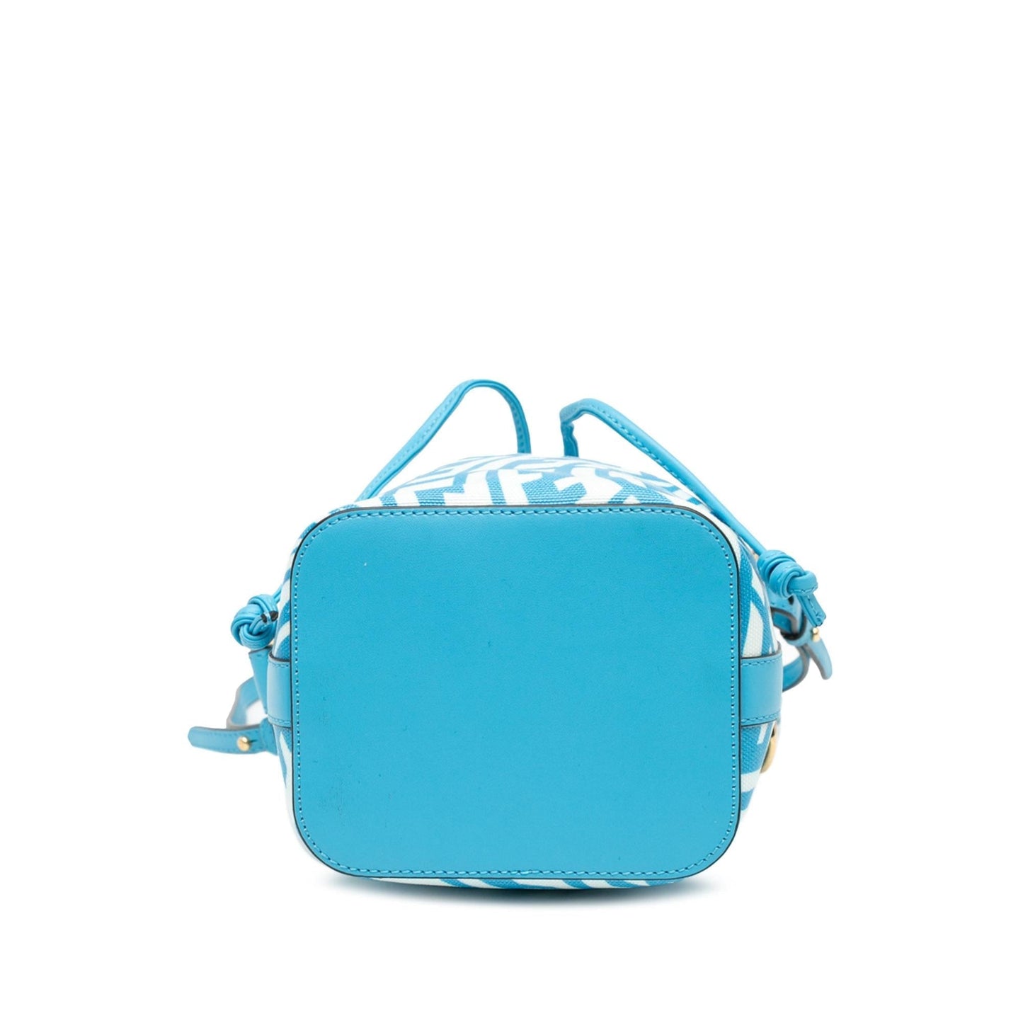 Fendi Sarah Coleman Coated Ff Vertigo Mon Tresor Canvas Mini Bucket Shoulder Bag