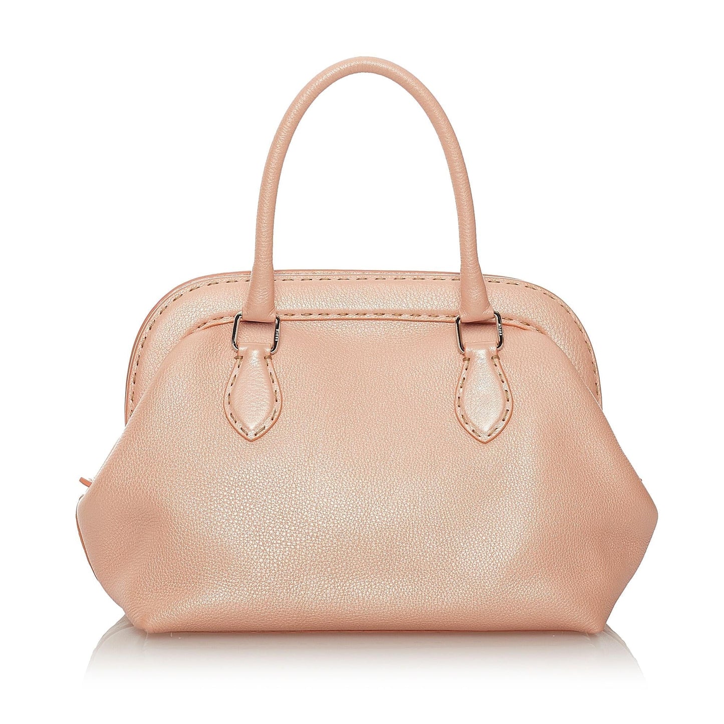 Fendi Selleria Handbag Shg Leather Satchel Bag Handbag Shg 27467