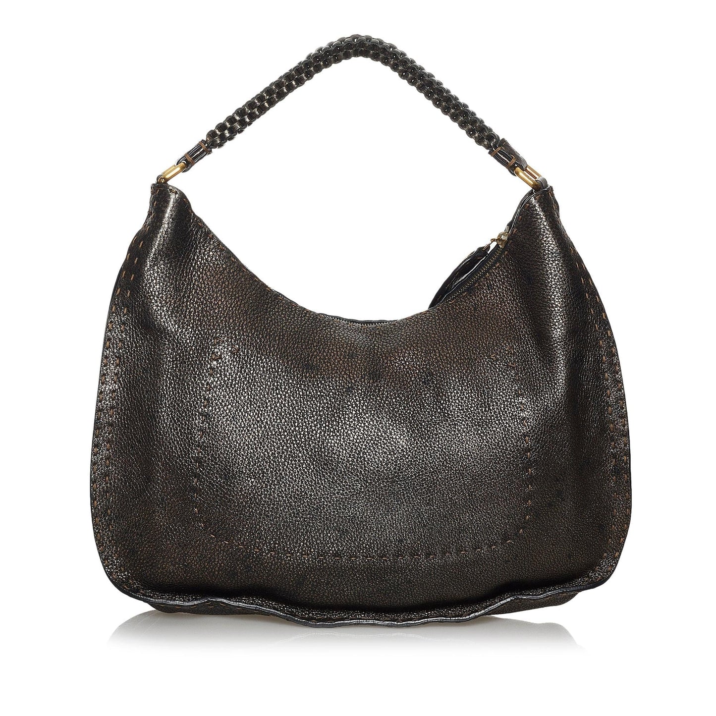 Fendi Selleria Hobo Bag Shg Leather Shoulder Bag