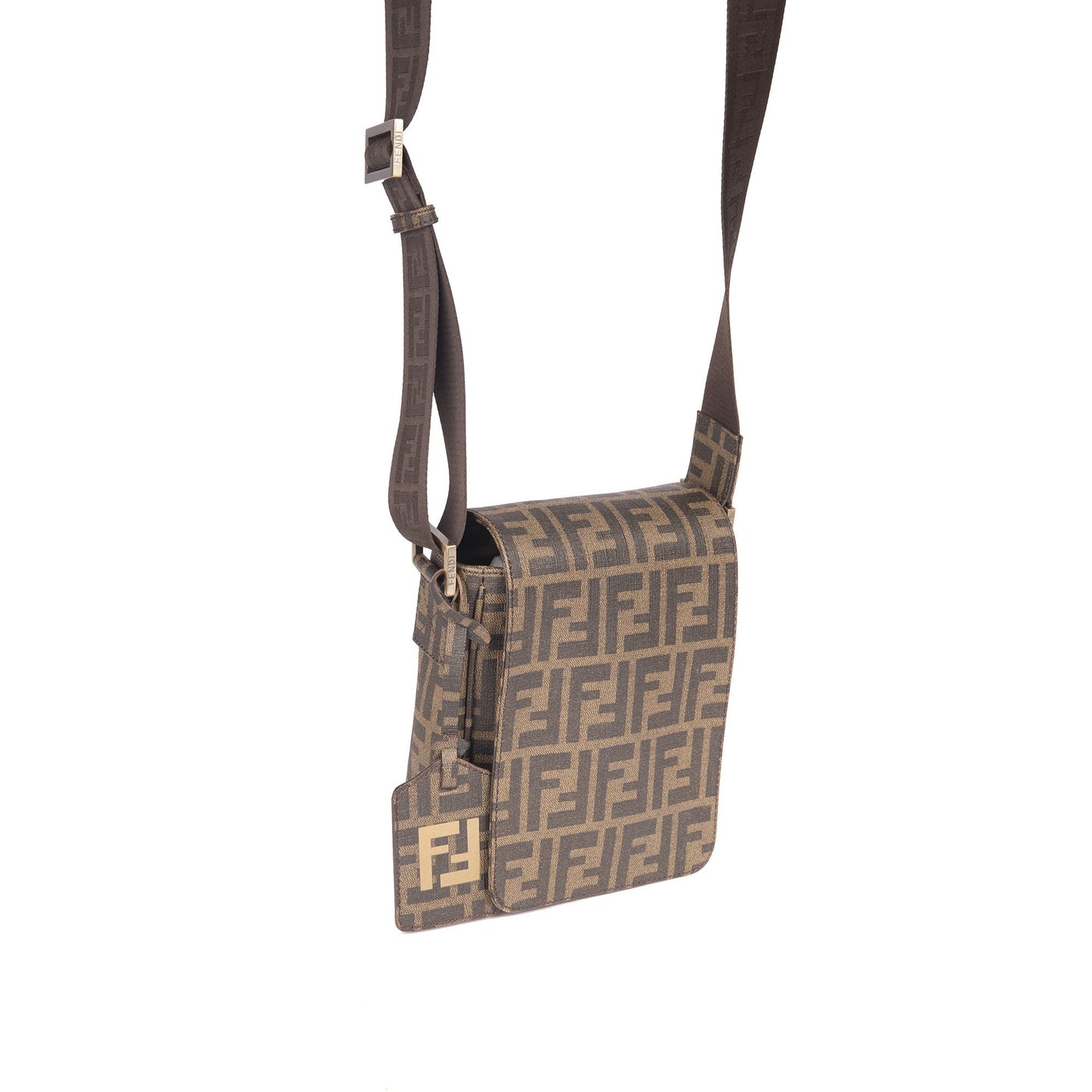 Fendi Ff Zucca Messenger Bag Small Travel Bag
