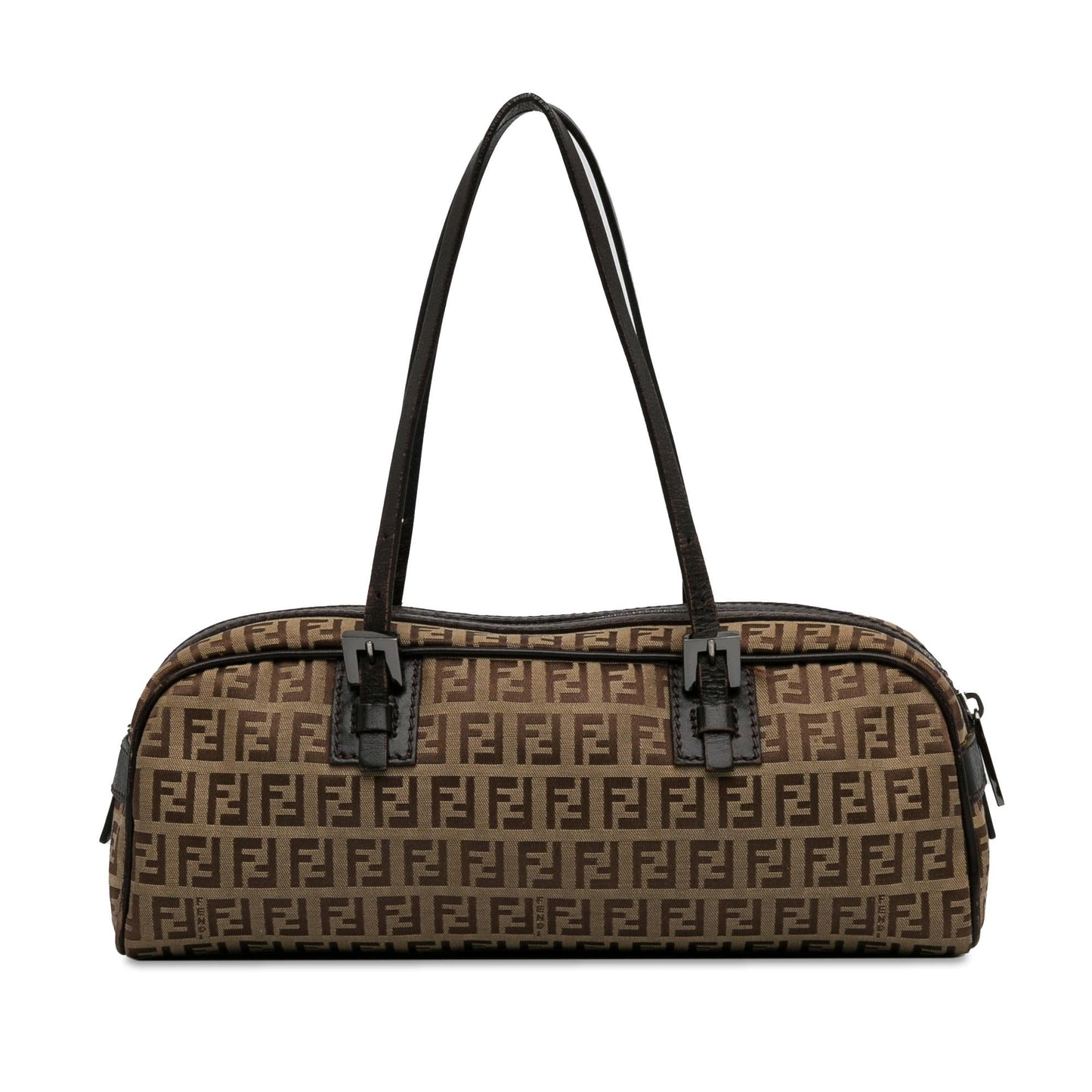 Fendi Zucchino Handbag Shg Fba6Xb Canvas Small Satchel Bag