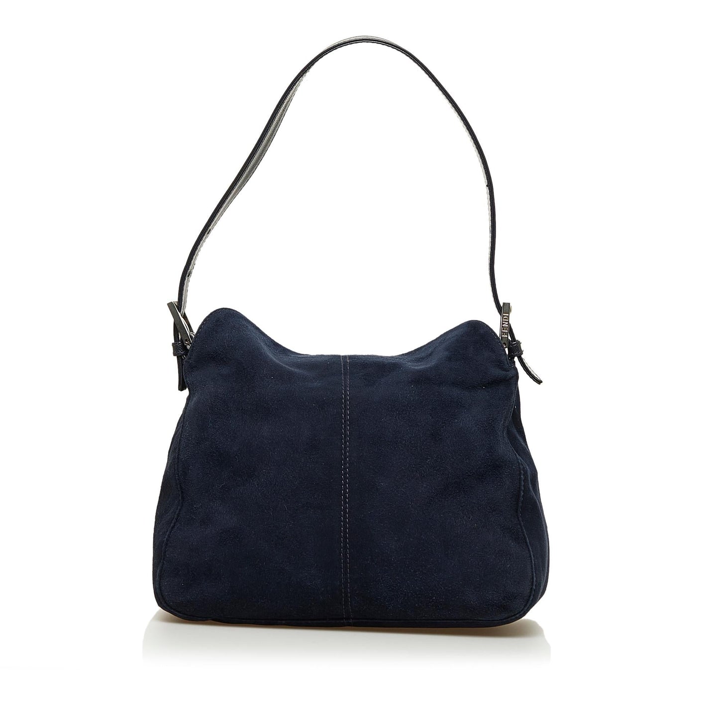 Fendi Double Shg Gkauye Shoulder Bag Suede Flap