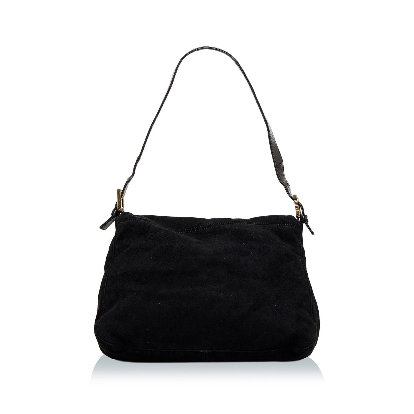 Fendi Mamma Forever Shg Azgvom Shoulder Bag Suede