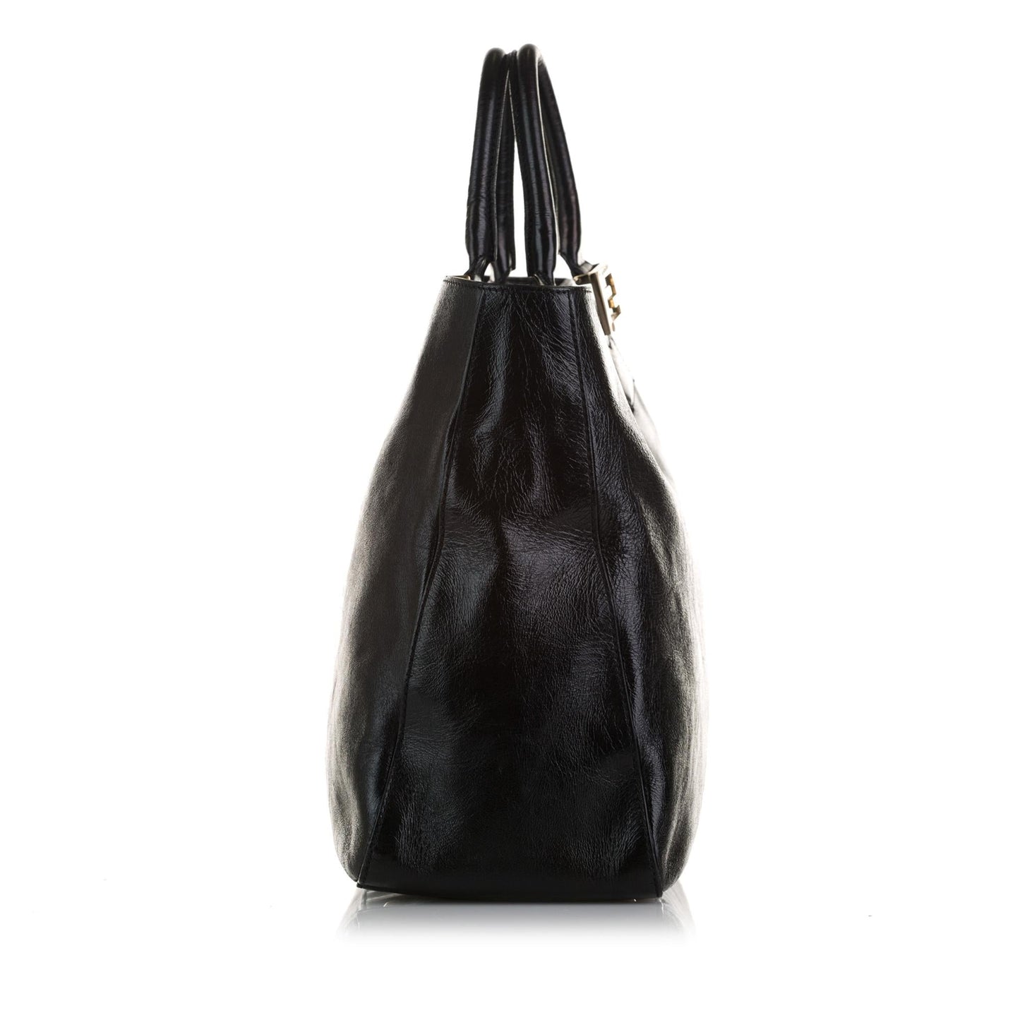 Fendi Twins Tote Bag Shg 5Td57T Leather