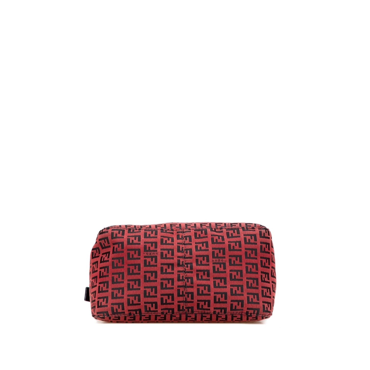 Fendi Zucca Double Mamma Shoulder Bag Canvas Flap Double Flap Mamma