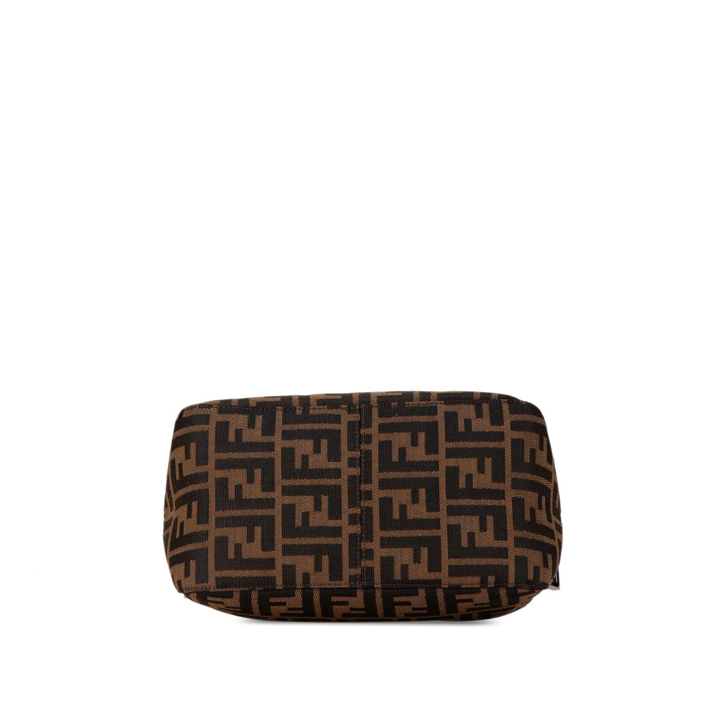 Fendi Zucca Double Shoulder Bag Shg 5160T3 Canvas Flap