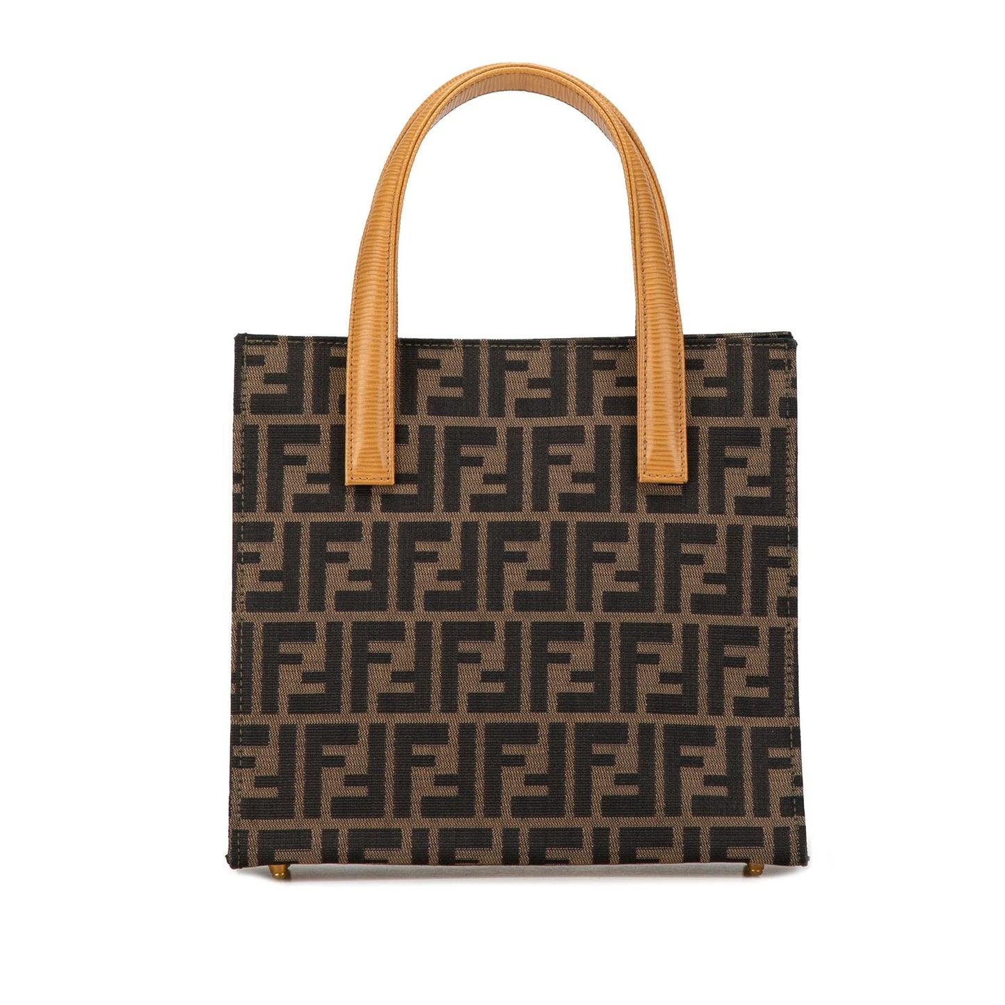 Fendi Zucca Front Pocket Tote Canvas Tote Bag Tote Shg Z31Zqv