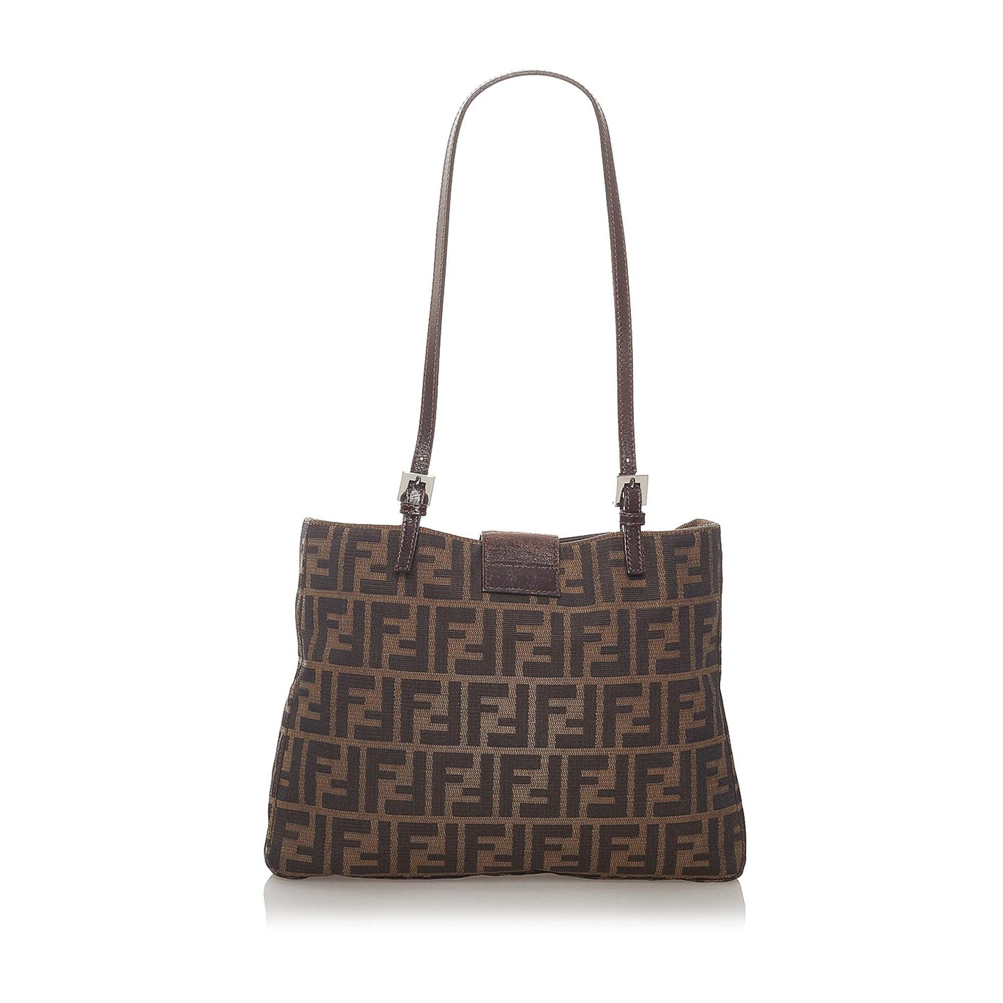 Fendi Zucca Shoulder Bag Shg Canvas Bag Shg 28055