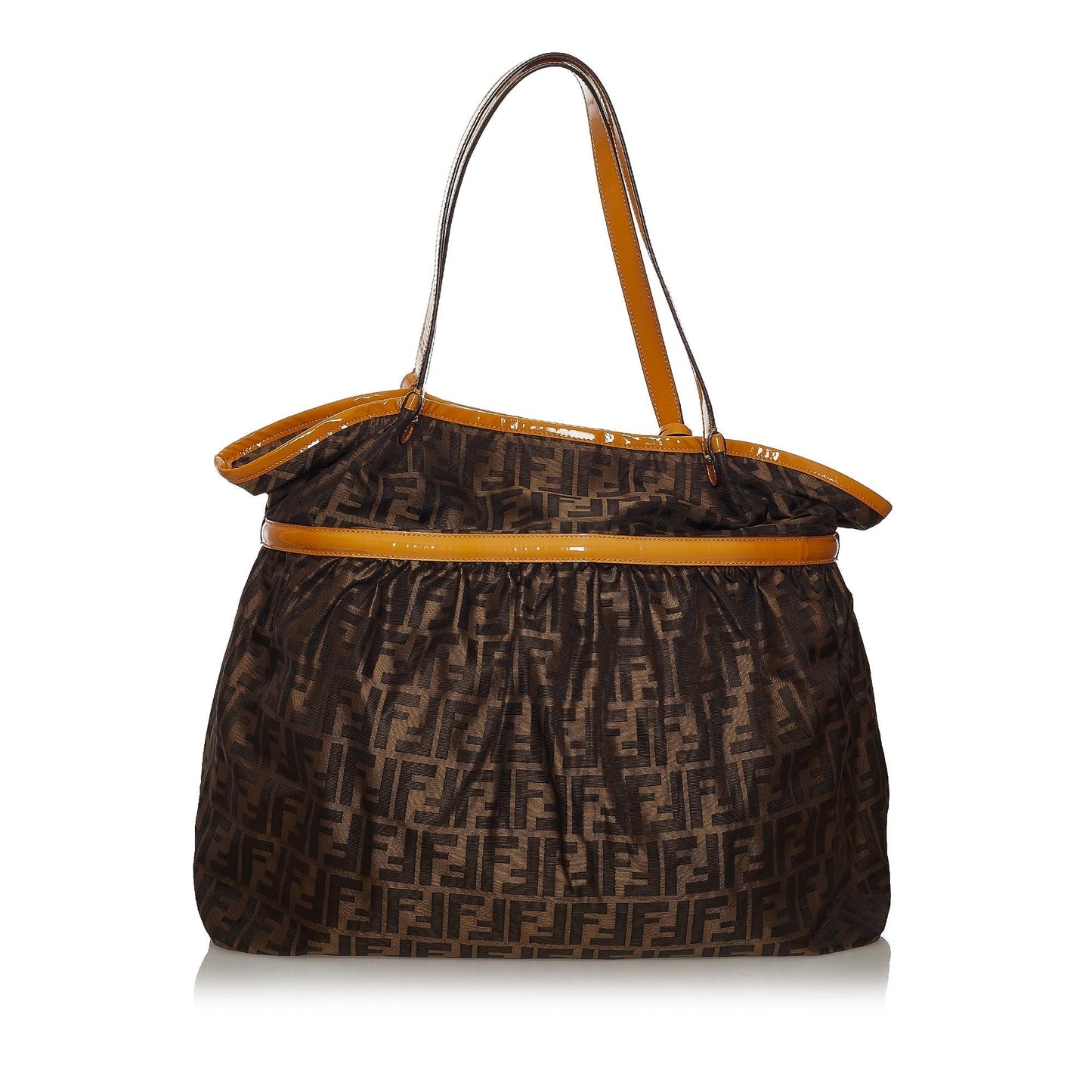 Fendi Zucca Chef Tote Bag Shg Canvas