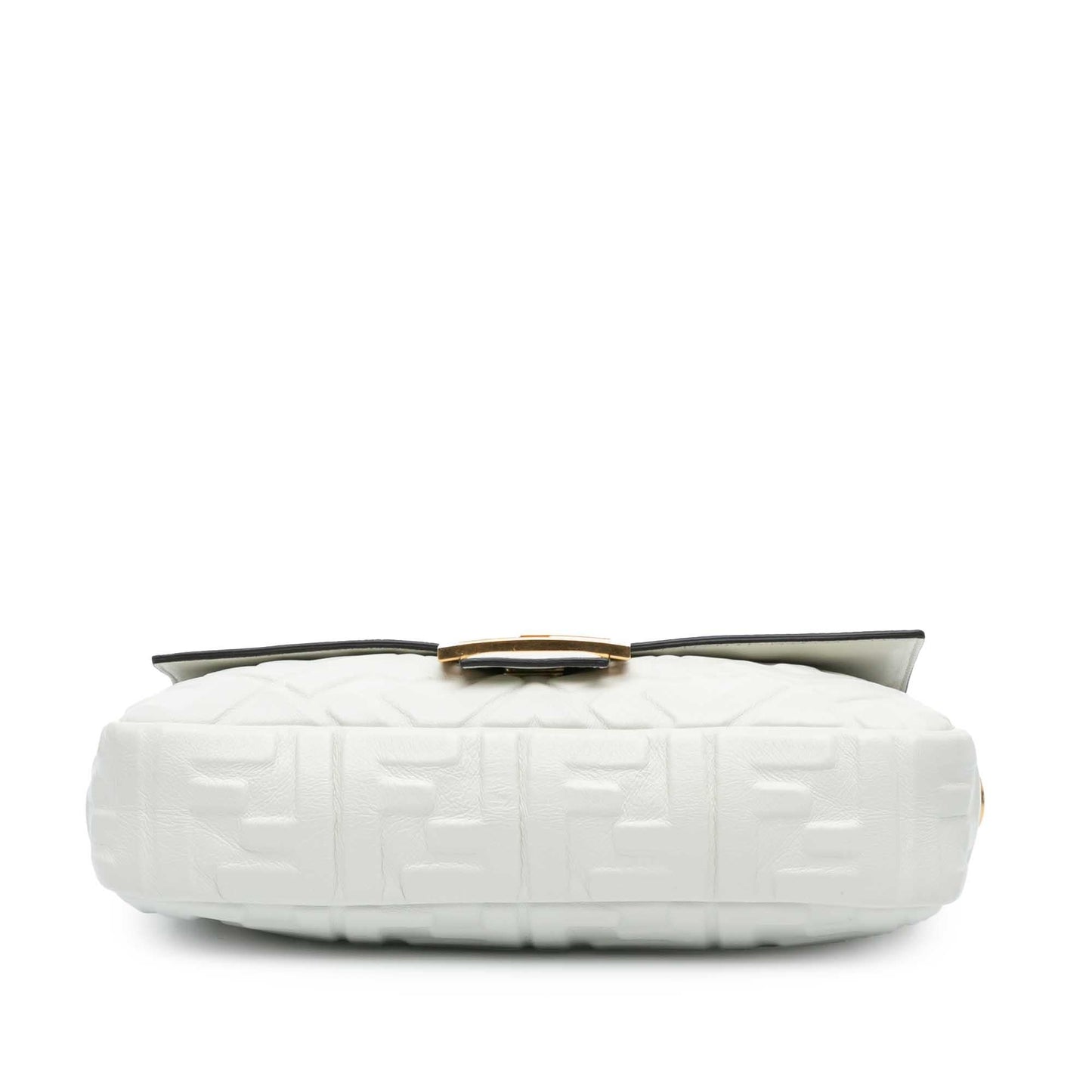 Fendi Zucca Baguette Satchel Embossed Satchel Bag
