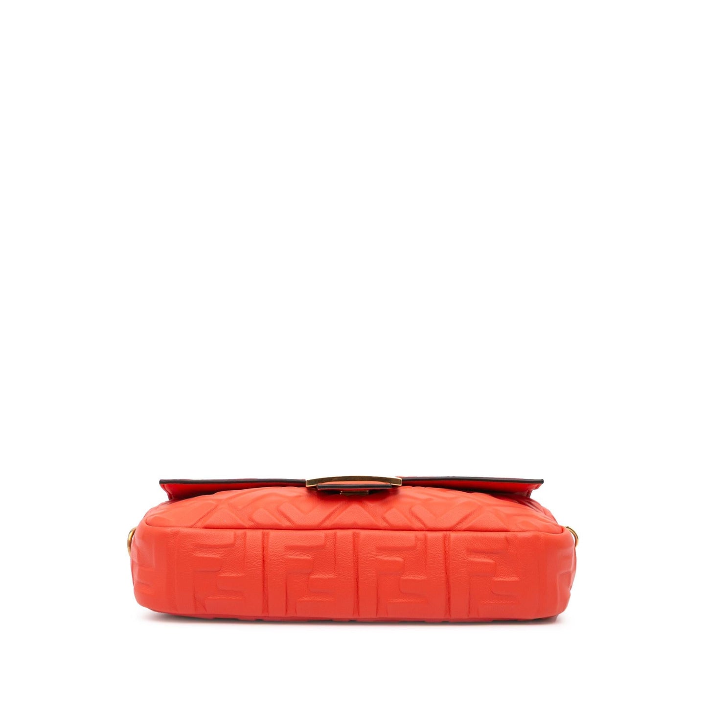 Fendi Zucca Baguette Satchel Leather Embossed Satchel Bag Baguette Satchel 3