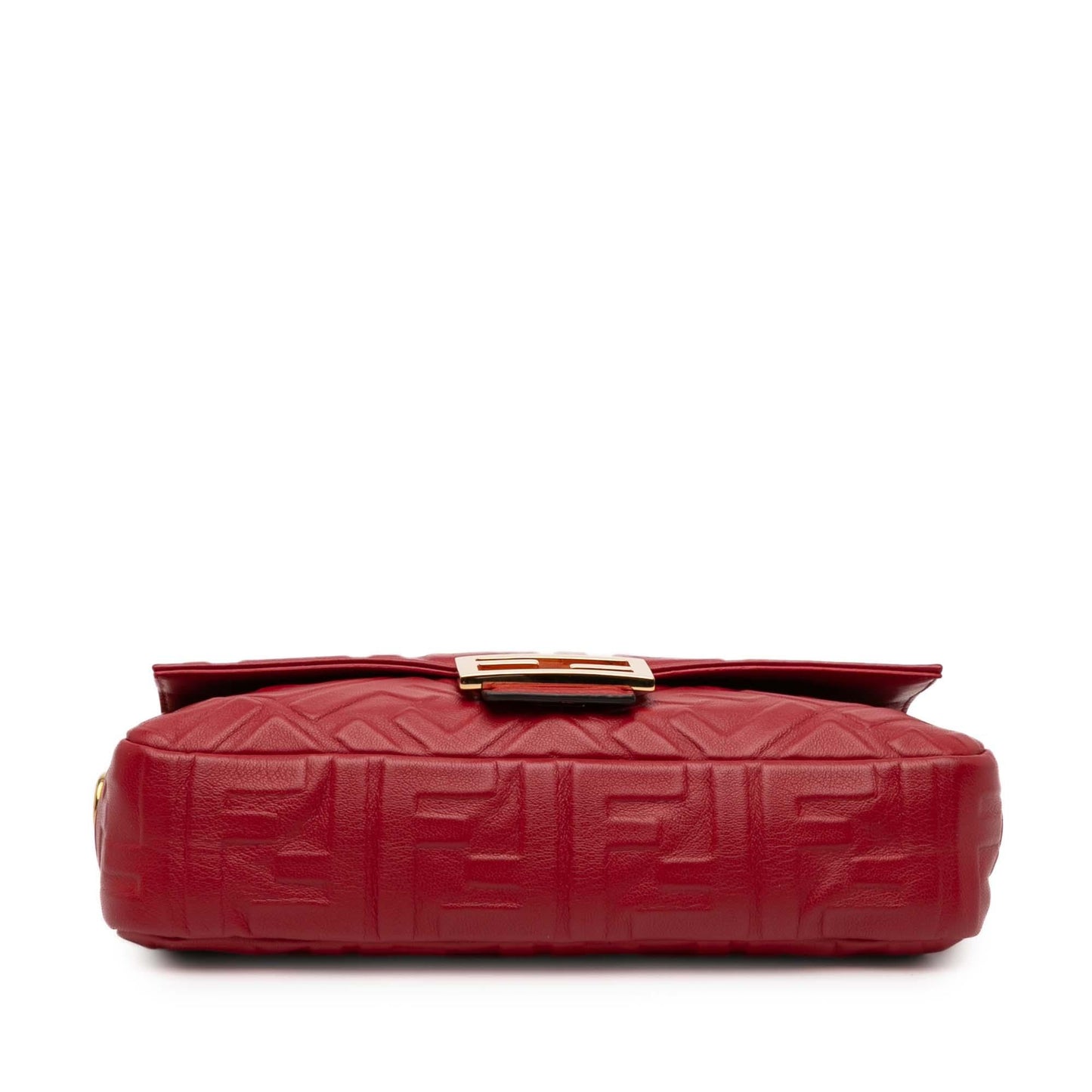Fendi Zucca Baguette Satchel Leather Embossed Satchel Bag Baguette Satchel 14