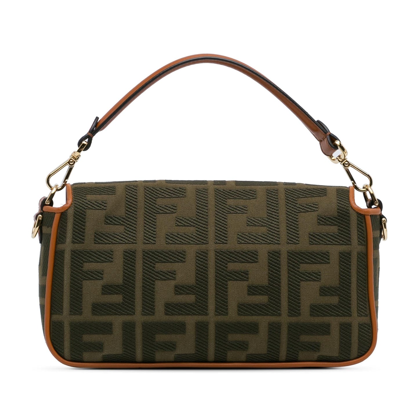Fendi Zucca Baguette Satchel Shg Dlyg5K Embroidered Satchel Bag