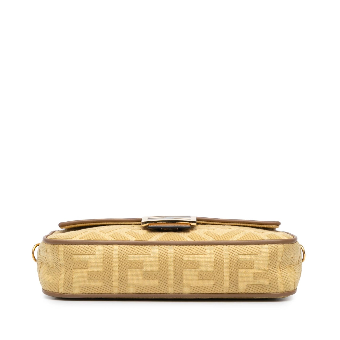 Fendi Zucca Baguette Satchel Canvas Embroidered Satchel Bag Satchel Shg Okyncz