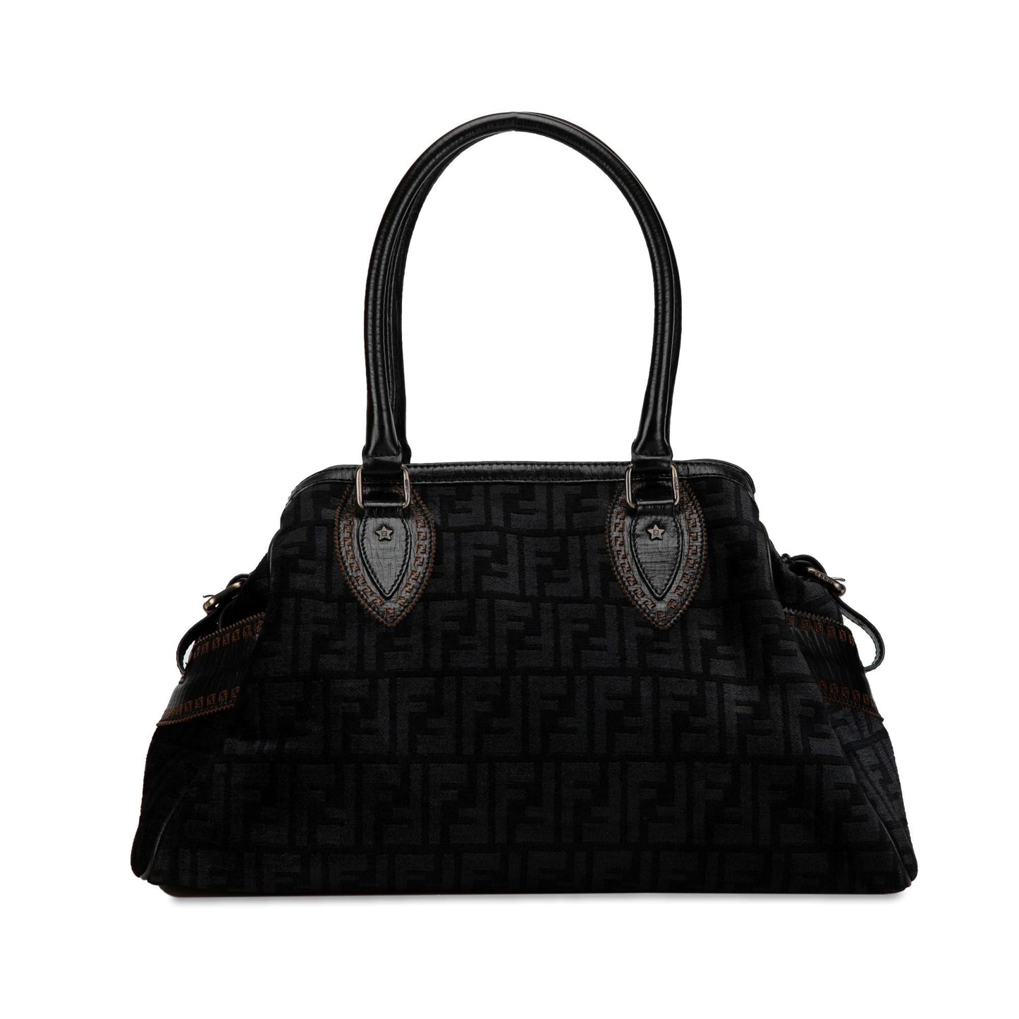 Fendi Zucca Etniko Handbag Shg Uh4Z1Z Canvas Satchel Bag