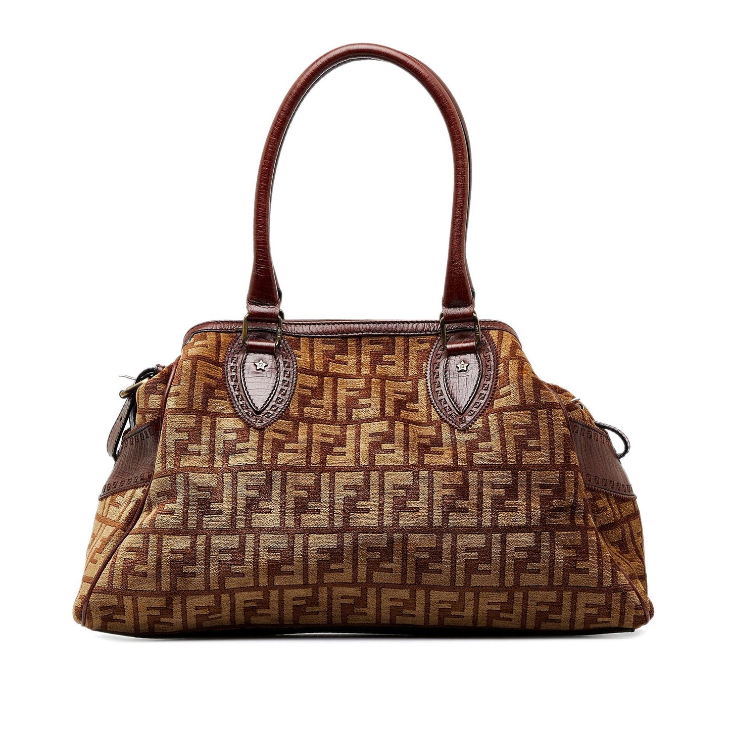Fendi Zucca Etniko Shg Otebot Tote Bag