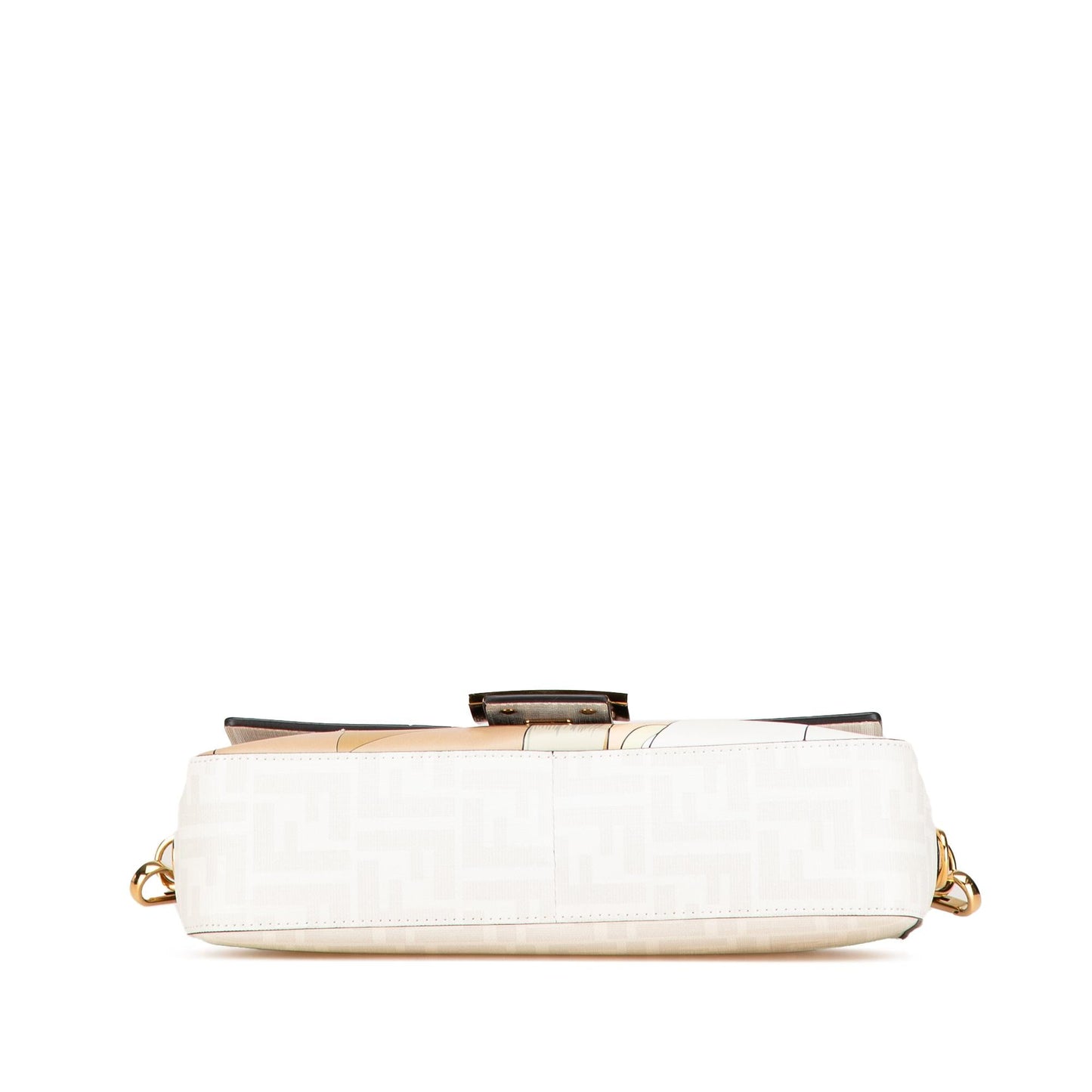 Fendi Zucca Graphic Print Coated Bikini Girls Baguette Satchel Canvas Satchel Bag Satchel Shg C5Yqoj