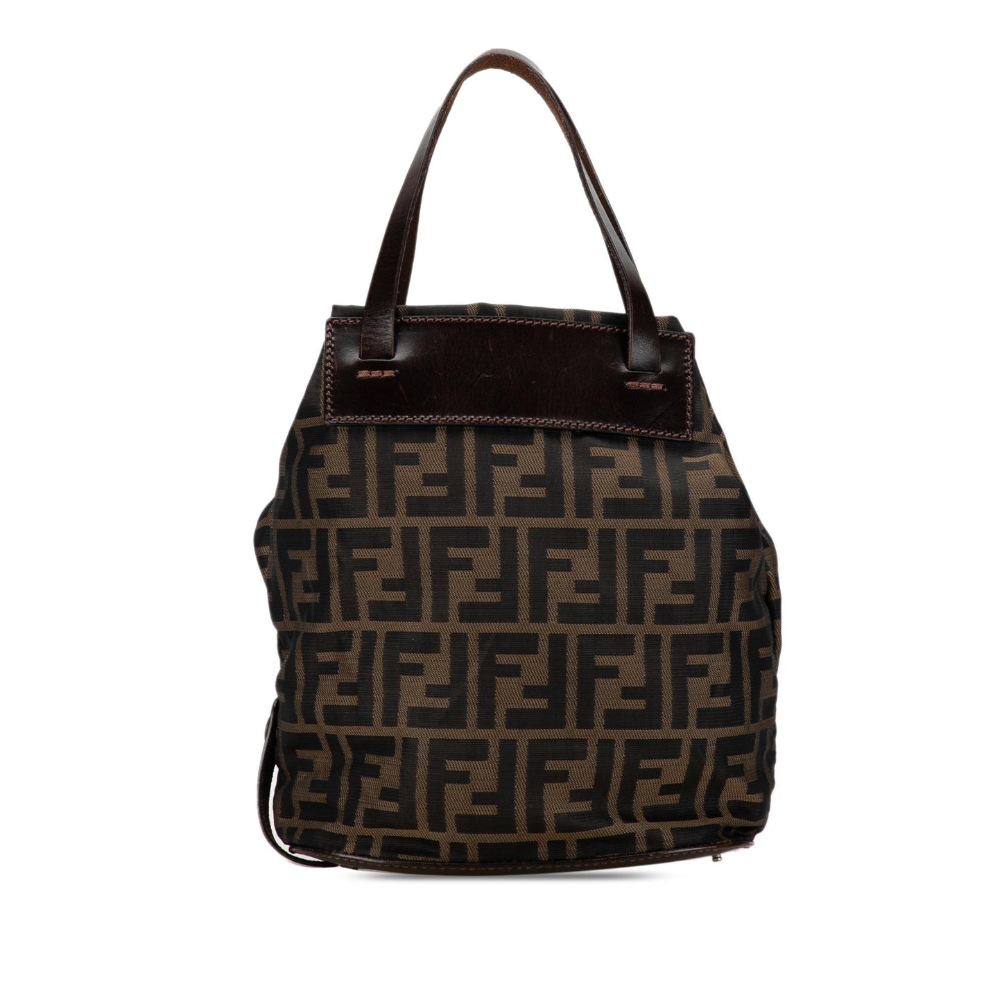 Fendi Zucca Handbag Shg Jhahvy Satchel Bag