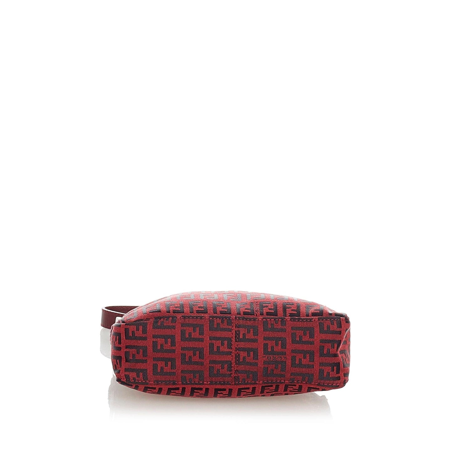Fendi Zucchino Baguette Shg Handbag Canvas Shoulder Bag Baguette Shg 22027