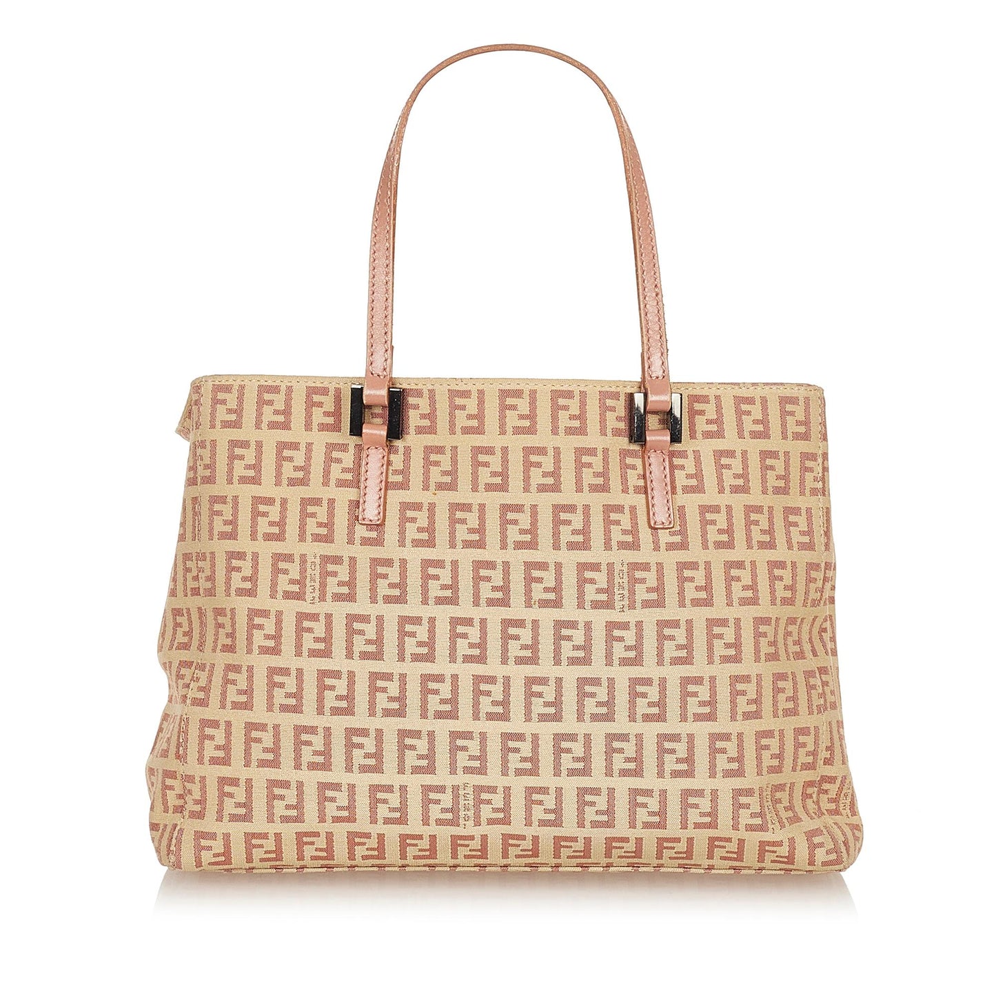 Fendi Zucchino Handbag Shg Canvas Satchel Bag Handbag Shg 26835