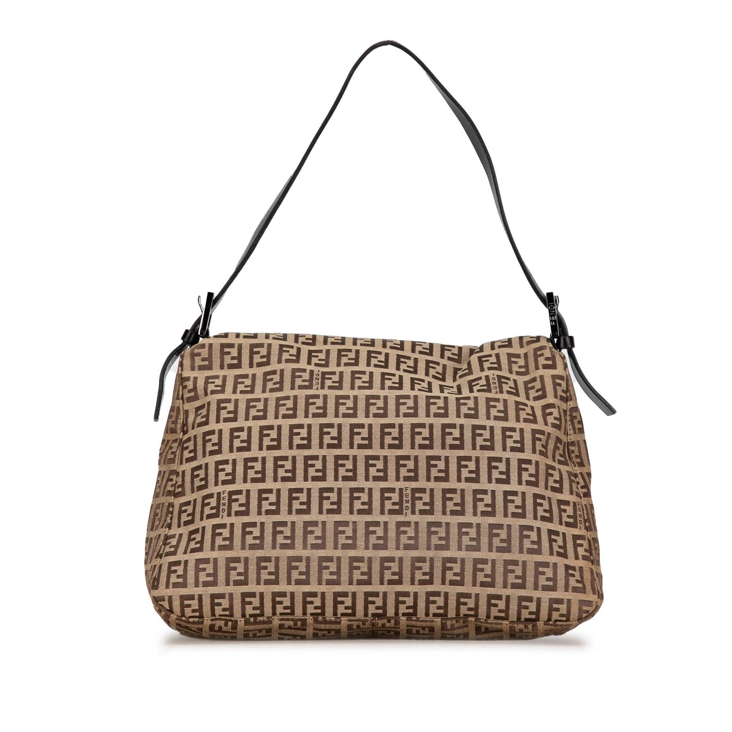 Fendi Zucchino Mamma Forever Shg Juvbjz Shoulder Bag Canvas