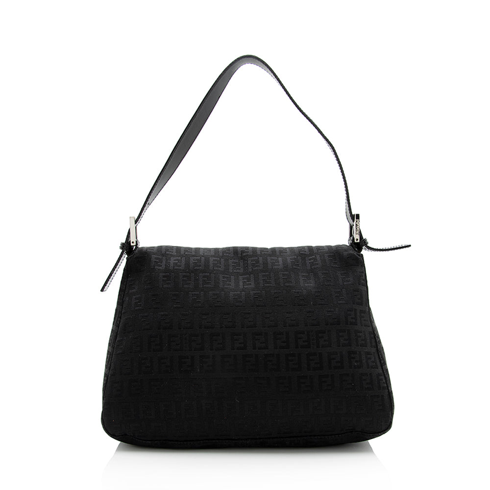 Fendi Zucchino Forever Mamma Shoulder Bag Shf