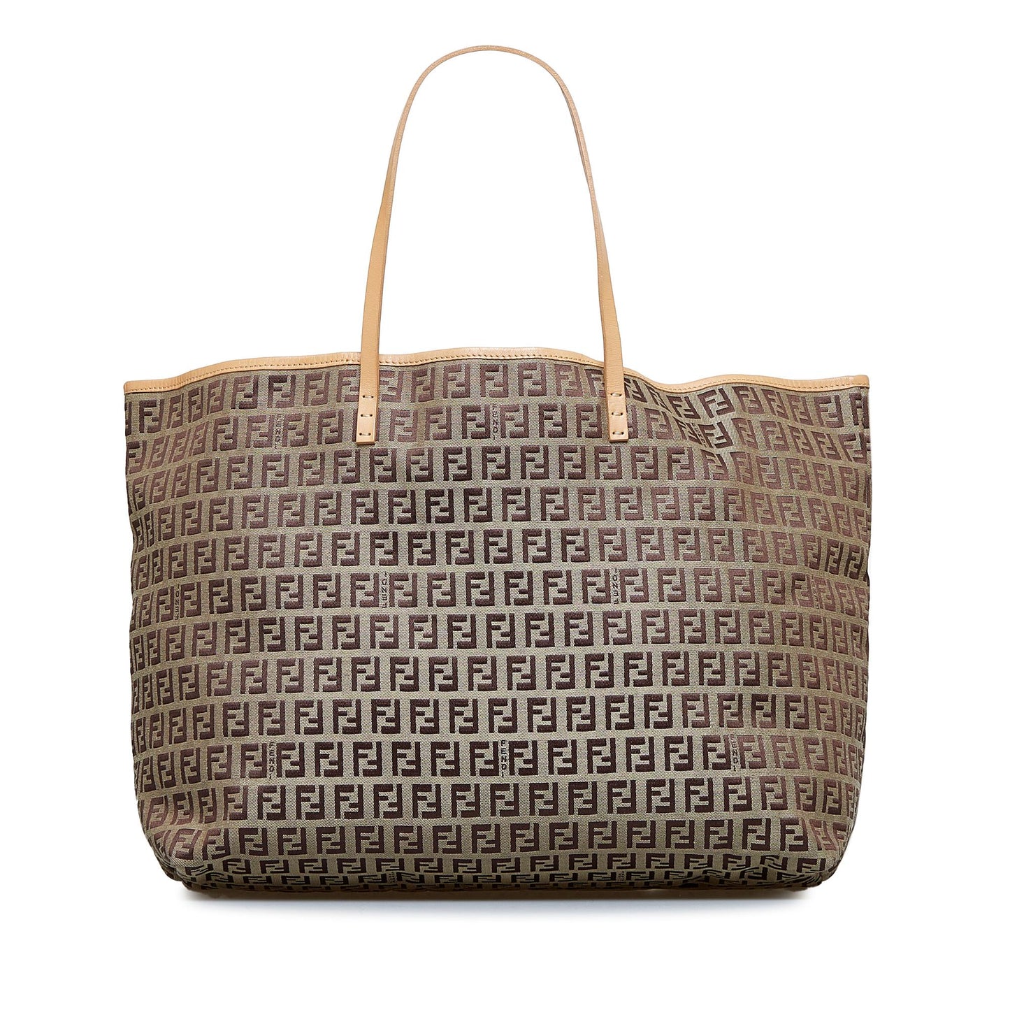 Fendi Zucchino Roll Tote Shg Xscact Tote Bag