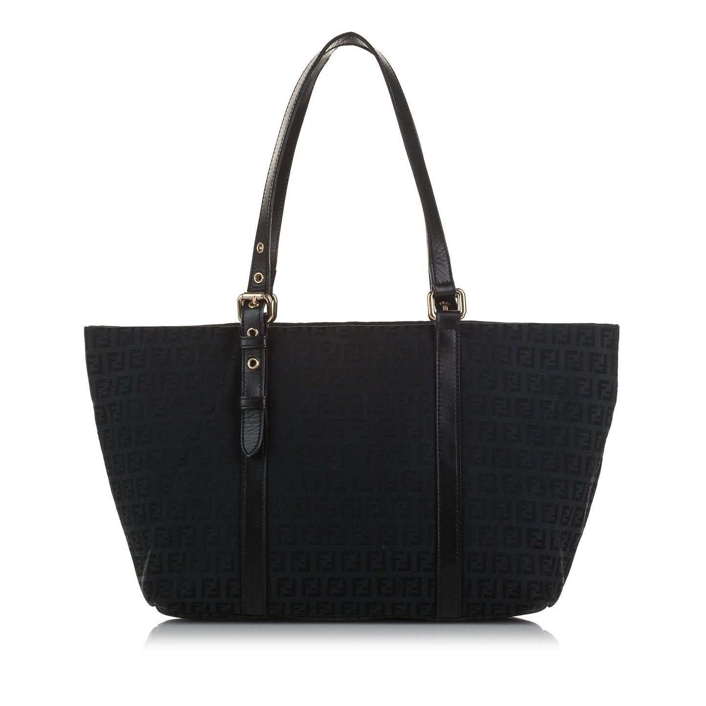 Fendi Zucchino Superstar Tote Shg Uflfjb Canvas Tote Bag