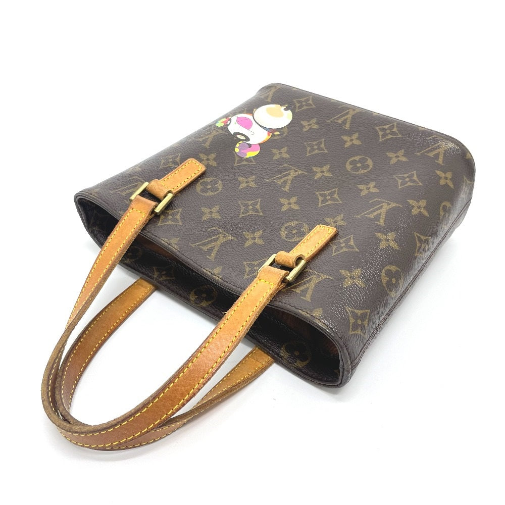 Louis Vuitton M51173 panda Vavan PM Monogram Canvas Brown Handbag
