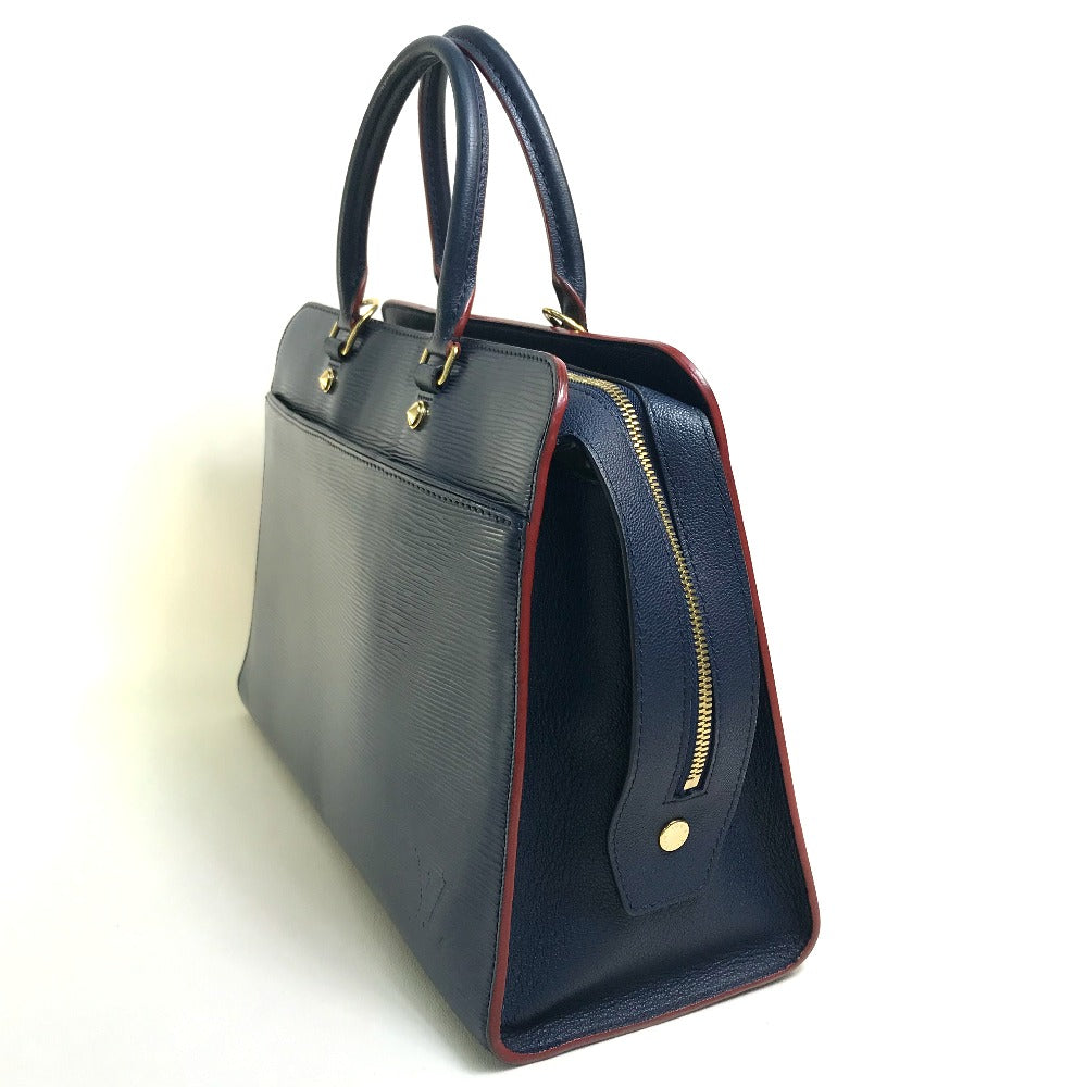 Louis Vuitton M54150 Epi x Epi Vaneau Leather Red Navy Handbag