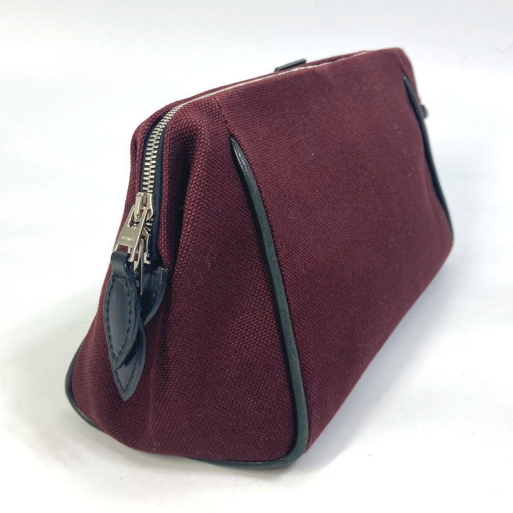 Clutch Bag Bordeaux Women Canvas