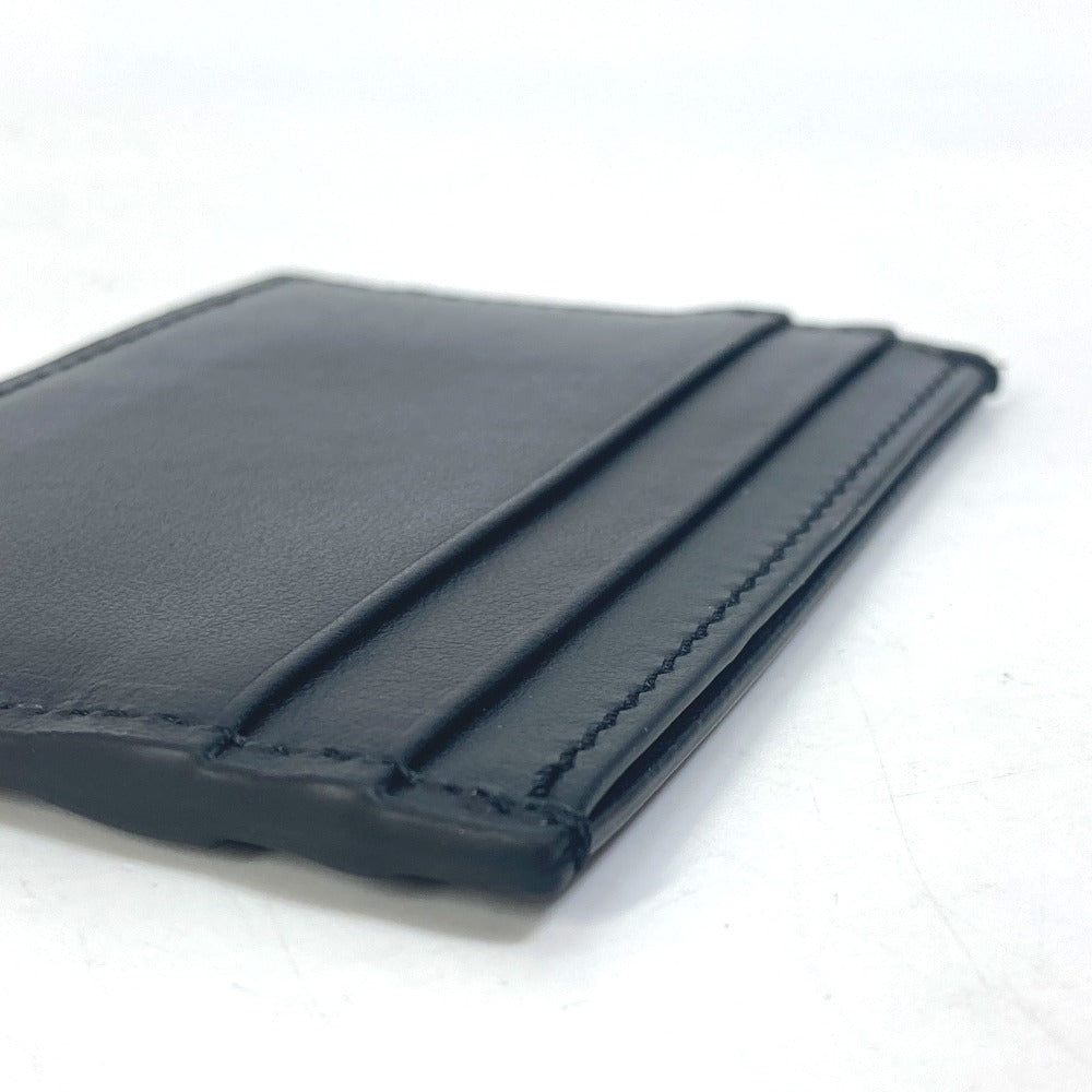 Gucci name holder Leather Black Logo Wallet Case