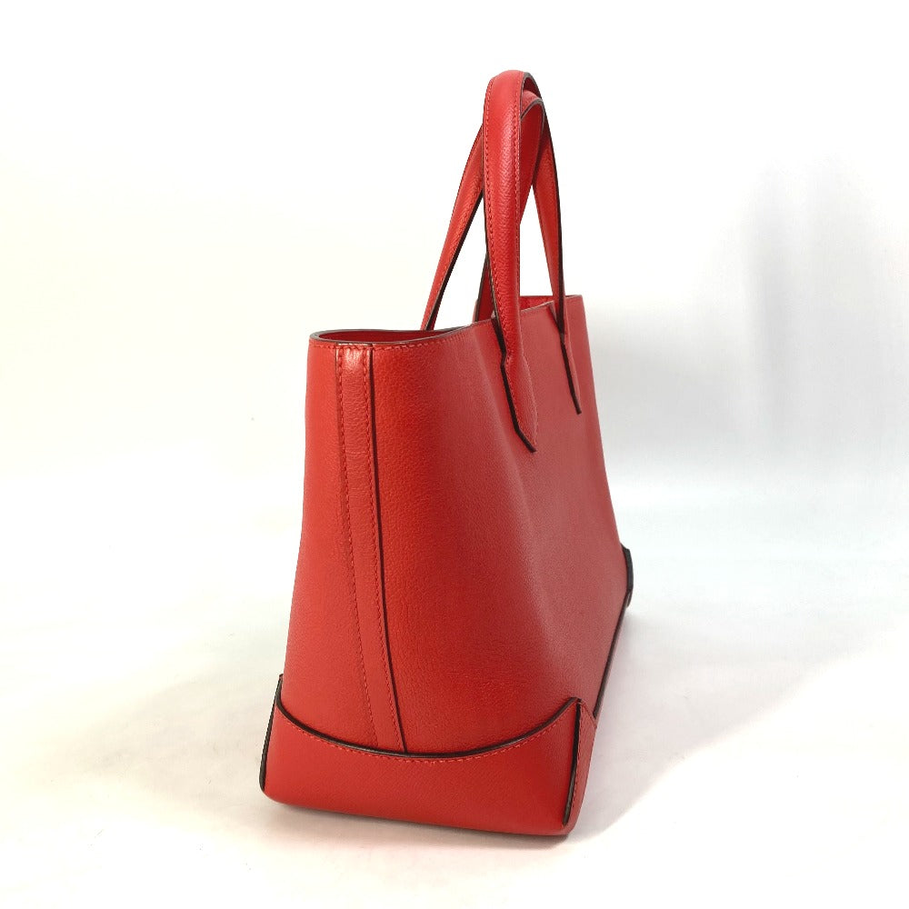Hermes Tote Bag Evercolor Epsom Box Cover Red Maxi