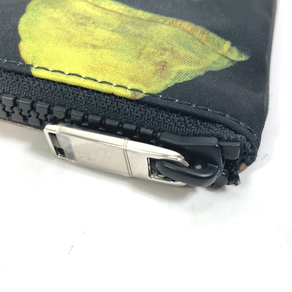 Dior Clutch Bag Francois Barr Mens Nylon Black