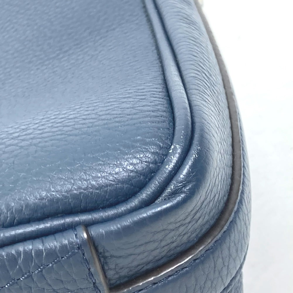 Louis Vuitton Business M54380 Taurillon Clemence 2WAY Leather Navy Crossbody Bag