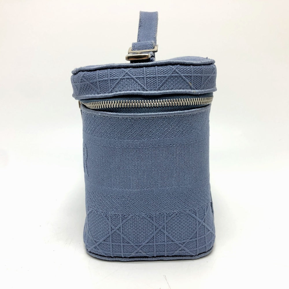 Dior Vanity Bag Canage Women Canvas Blue Travel Bag