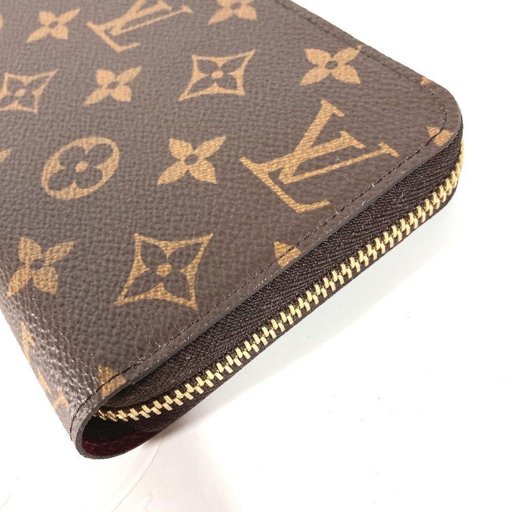 Louis Vuitton Long Purse M41895 Zippy Monogram Canvas Brown Wallet Case