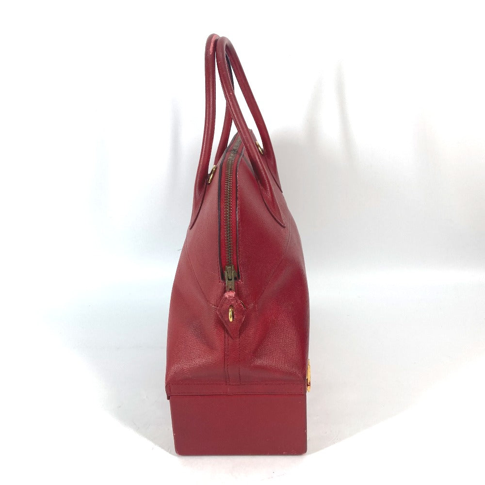 Hermes Handbag Courchevel Mcpherson Red Travel Bag