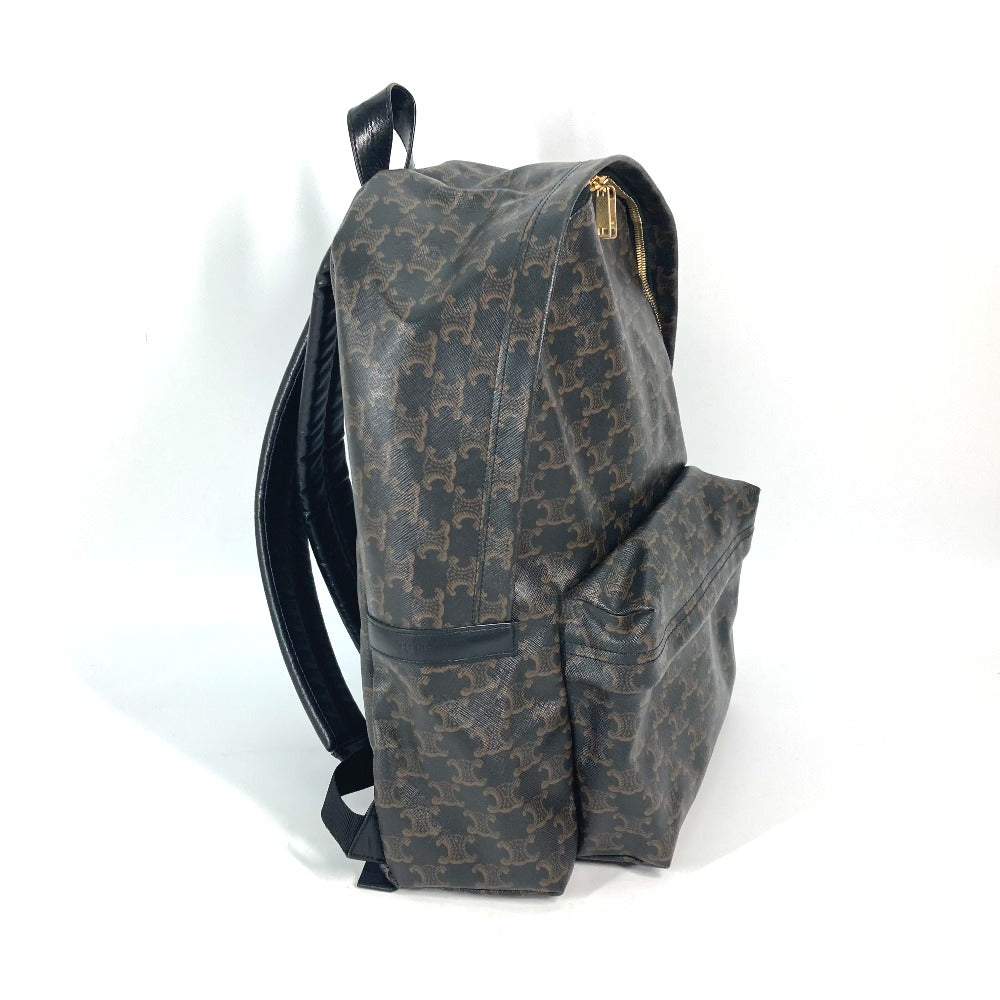 Backpack Bag Triomphe Women Leather Brown