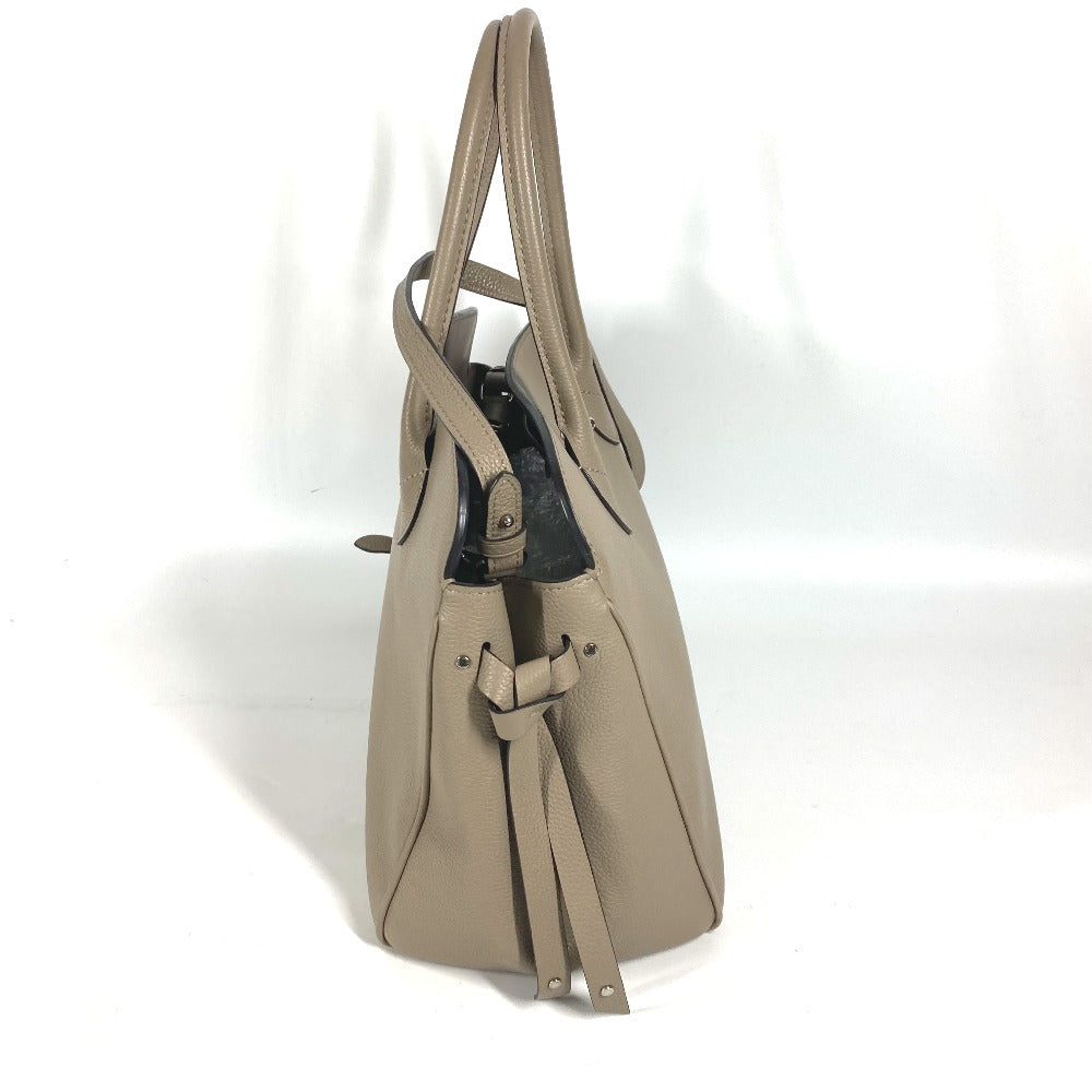 Louis Vuitton M51685 Taurillon Clemence Tourterelle 2WAY Leather Grey Crossbody Bag