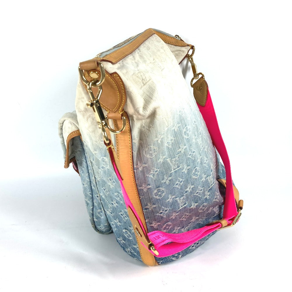 Louis Vuitton M93184 Gradient Sunburst PM Monogram Denim Blue Shoulder Bag