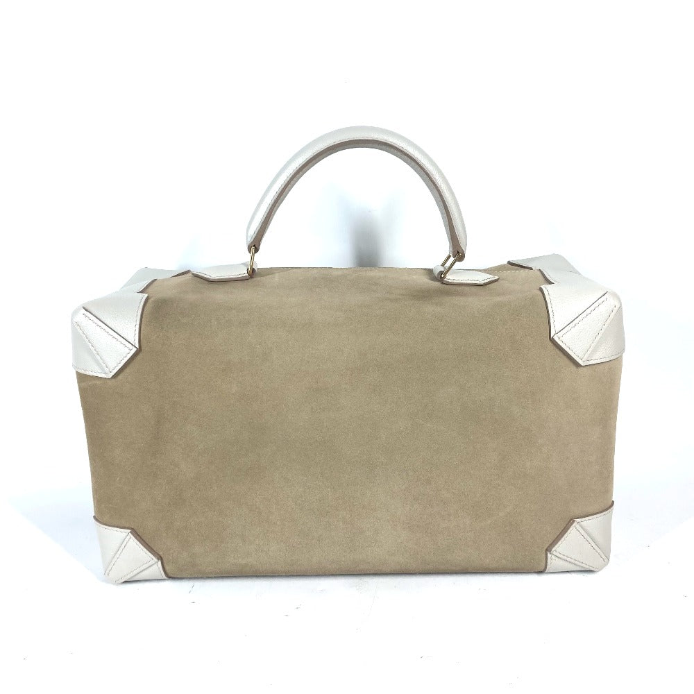 Boston Duffel Bag Chevre, Grizzly Handbag Maxibox Beige Travel Bag